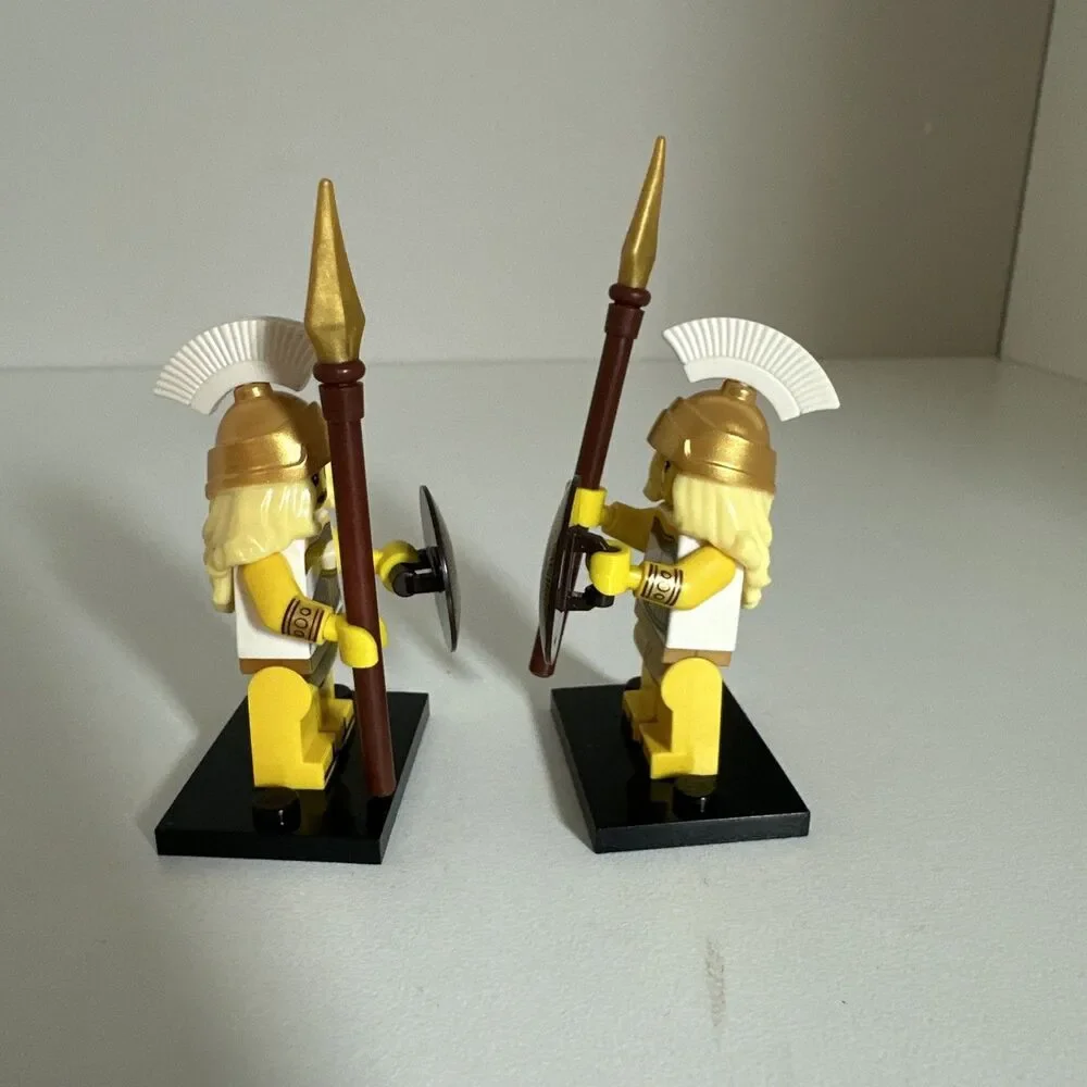 LEGO CMF Series 12 - Battle Goddess (col183) Retired Minifigure Complete Qty 2